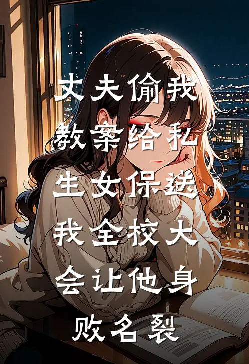 丈夫偷我教案给私生女保送，我全校大会让他身败名裂