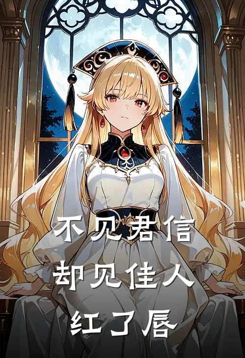 不见君信，却见佳人红了唇