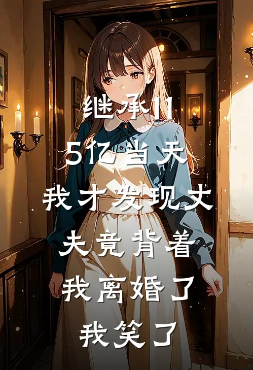 继承115亿当天，我才发现丈夫竟背着我离婚了，我笑了
