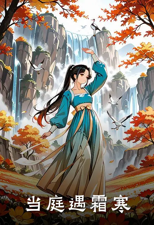 当庭遇霜寒