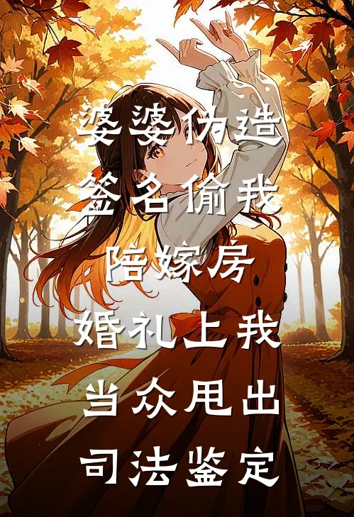 婆婆伪造签名偷我陪嫁房，婚礼上我当众甩出司法鉴定
