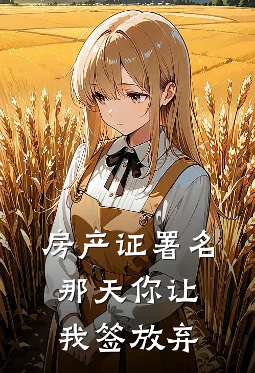 房产证署名那天你让我签放弃