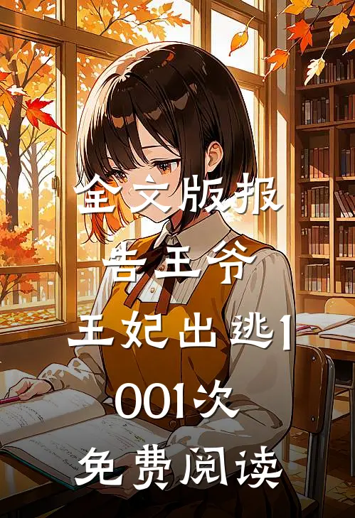 全文版报告王爷,王妃出逃1001次免费阅读