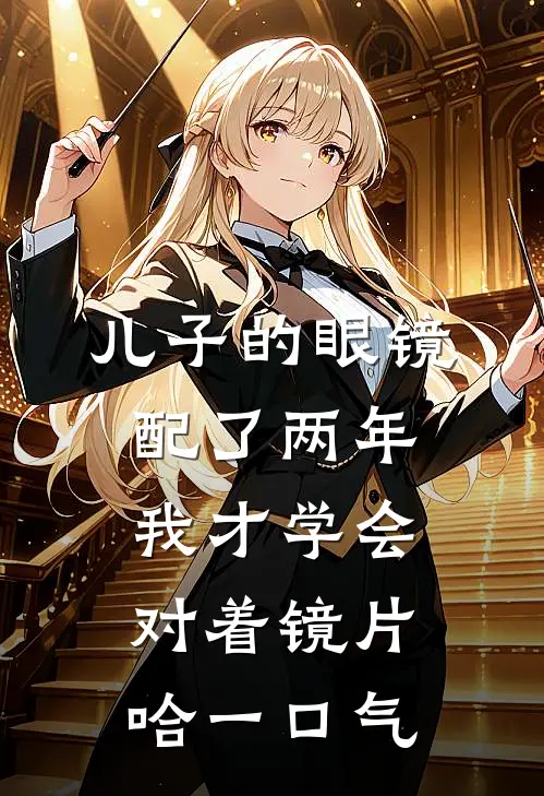 儿子的眼镜配了两年，我才学会对着镜片哈一口气