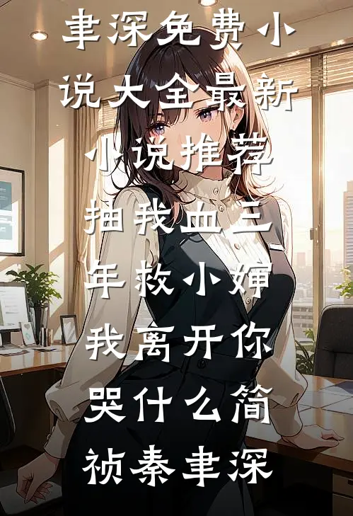 抽我血三年救小婶，我离开你哭什么(简祯秦聿深)免费小说大全_最新小说推荐抽我血三年救小婶，我离开你哭什么简祯秦聿深