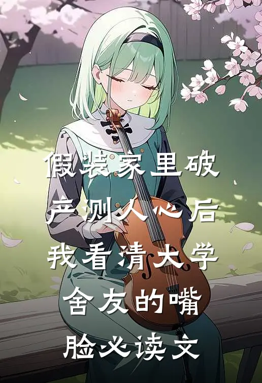 假装家里破产测人心后，我看清大学舍友的嘴脸必读文
