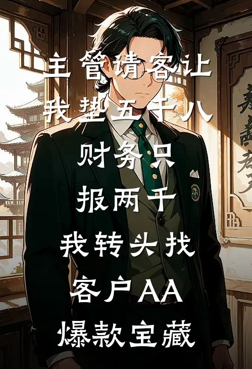 主管请客让我垫五千八，财务只报两千，我转头找客户AA爆款宝藏