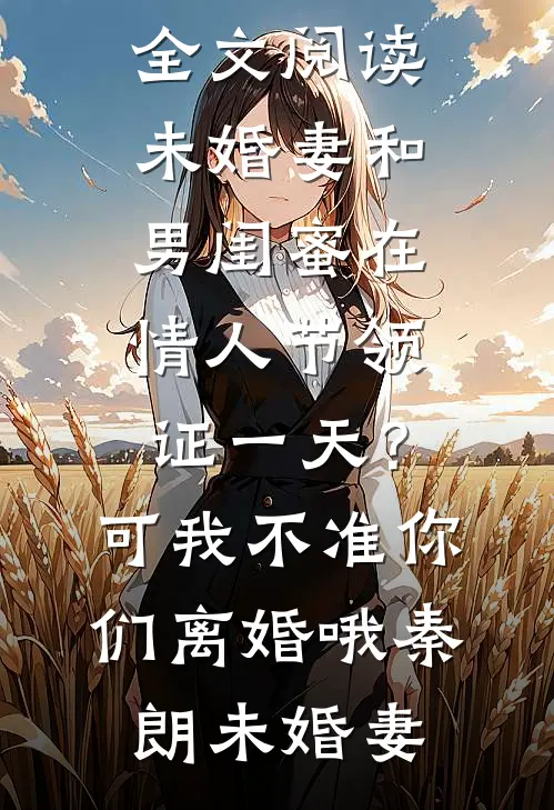 未婚妻和男闺蜜在情人节领证一天？可我不准你们离婚哦秦朗未婚妻免费小说全文阅读_免费小说全文阅读未婚妻和男闺蜜在情人节领证一天？可我不准你们离婚哦(秦朗未婚妻)