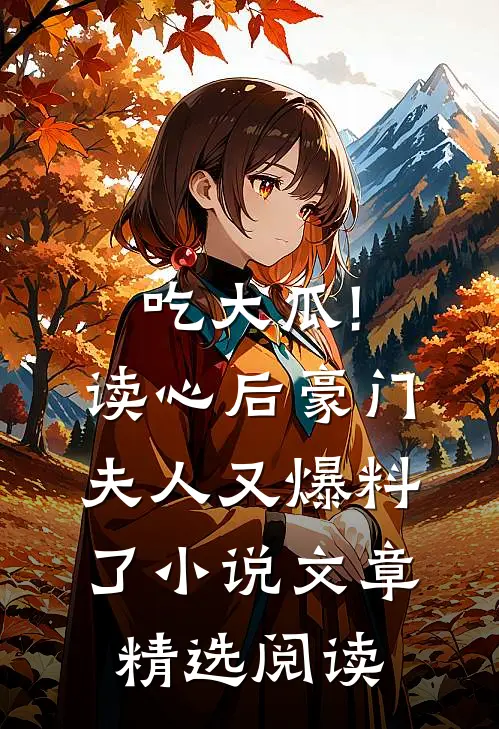 吃大瓜!读心后豪门夫人又爆料了小说文章精选阅读