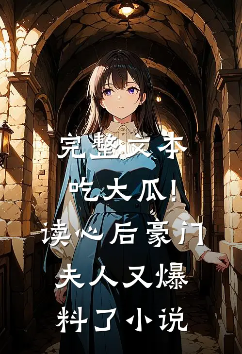完整文本吃大瓜!读心后豪门夫人又爆料了小说