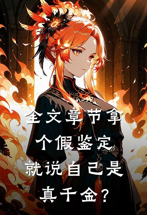 全文章节拿个假鉴定，就说自己是真千金？