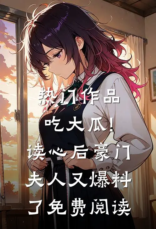 热门作品吃大瓜!读心后豪门夫人又爆料了免费阅读