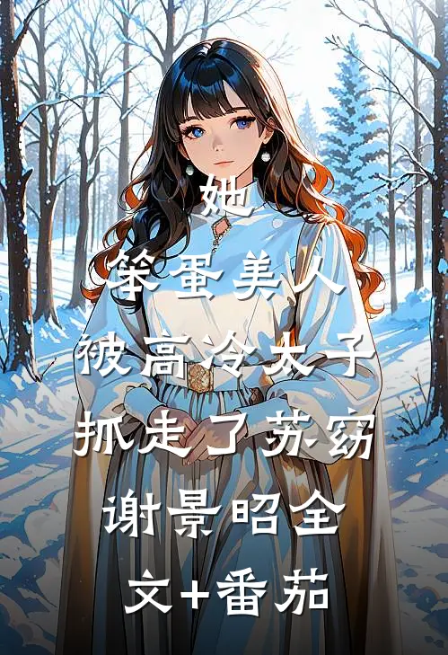 她，笨蛋美人，被高冷太子抓走了苏窈谢景昭全文+番茄