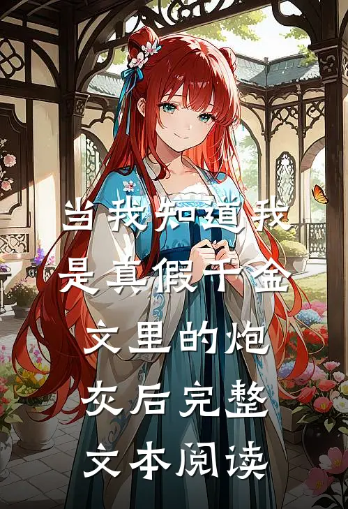 当我知道我是真假千金文里的炮灰后完整文本阅读