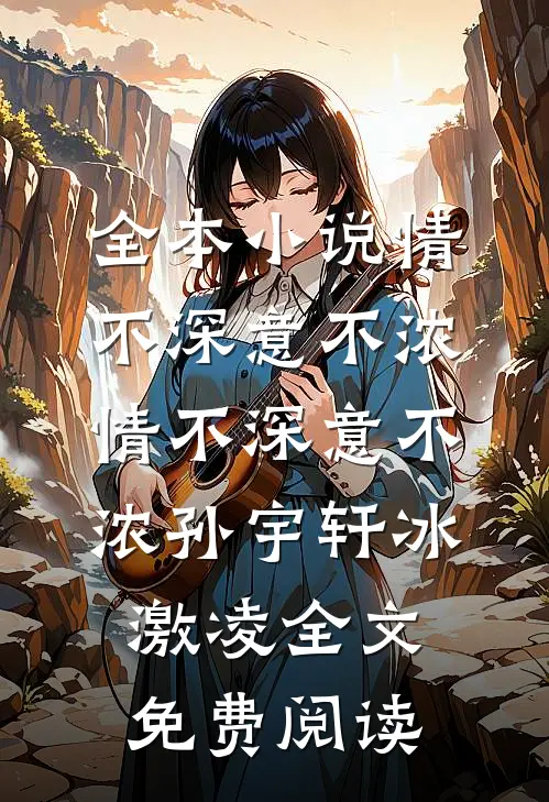 全本小说情不深意不浓情不深意不浓孙宇轩冰激凌全文免费阅读