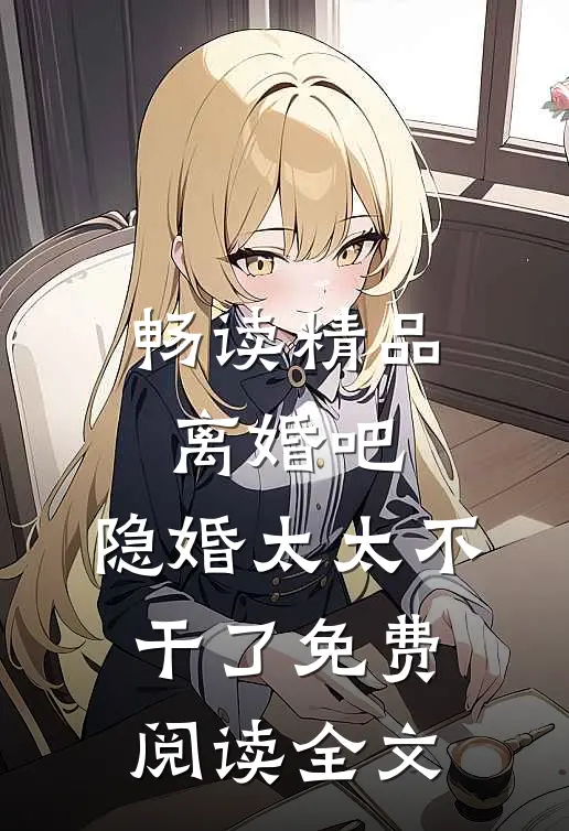 畅读精品离婚吧,隐婚太太不干了免费阅读全文