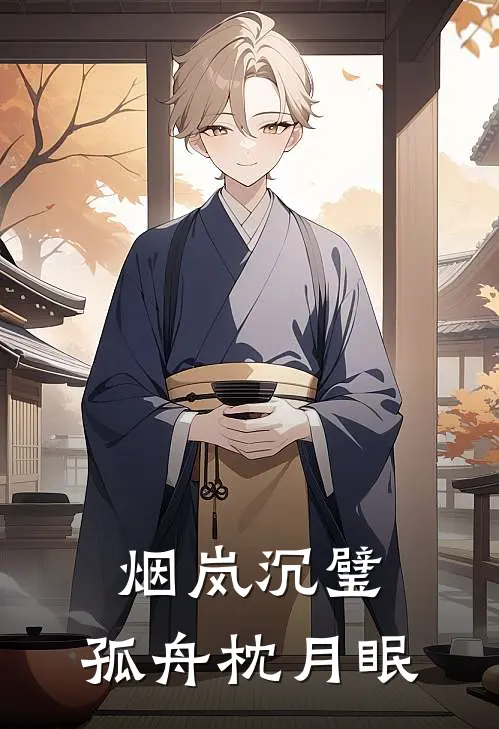 烟岚沉璧，孤舟枕月眠