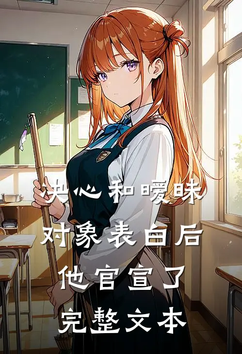 决心和暧昧对象表白后，他官宣了完整文本