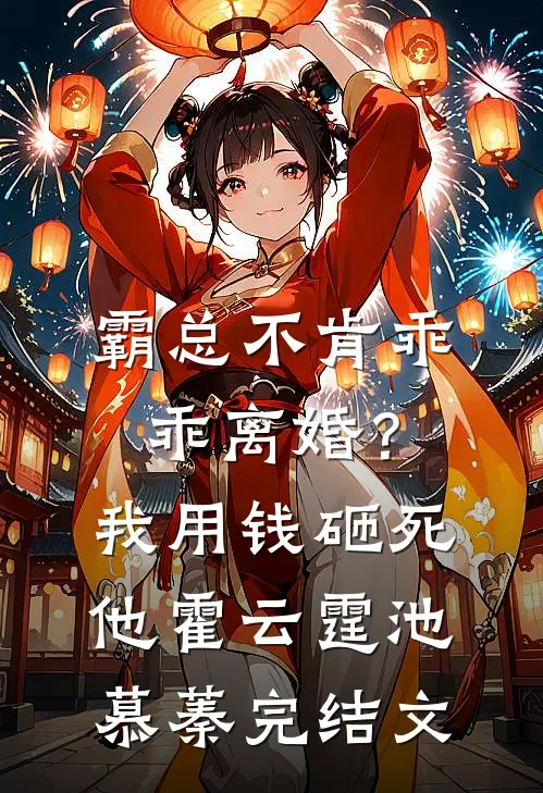 霸总不肯乖乖离婚？我用钱砸死他霍云霆池慕蓁完结文