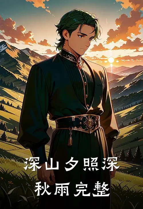 深山夕照深秋雨完整