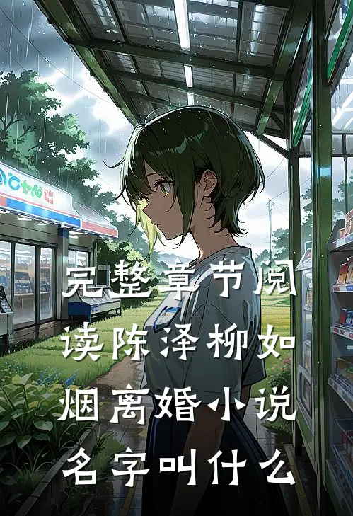 完整章节阅读陈泽柳如烟离婚小说名字叫什么