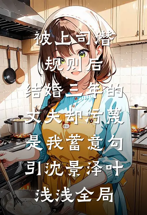 被上司潜规则后，结婚三年的丈夫却污蔑是我蓄意勾引沈景泽叶浅浅全局