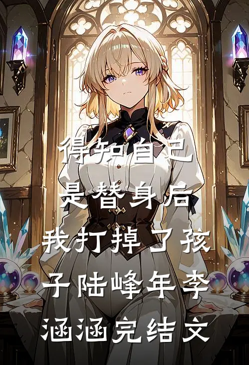 得知自己是替身后，我打掉了孩子陆峰年李涵涵完结文