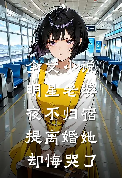 全文小说明星老婆夜不归宿，提离婚她却悔哭了