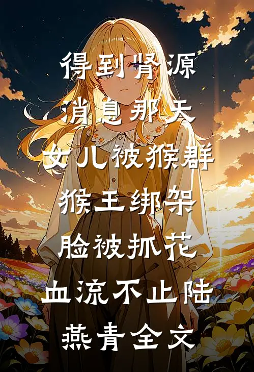 得到肾源消息那天，女儿被猴群猴王绑架脸被抓花，血流不止陆燕青全文