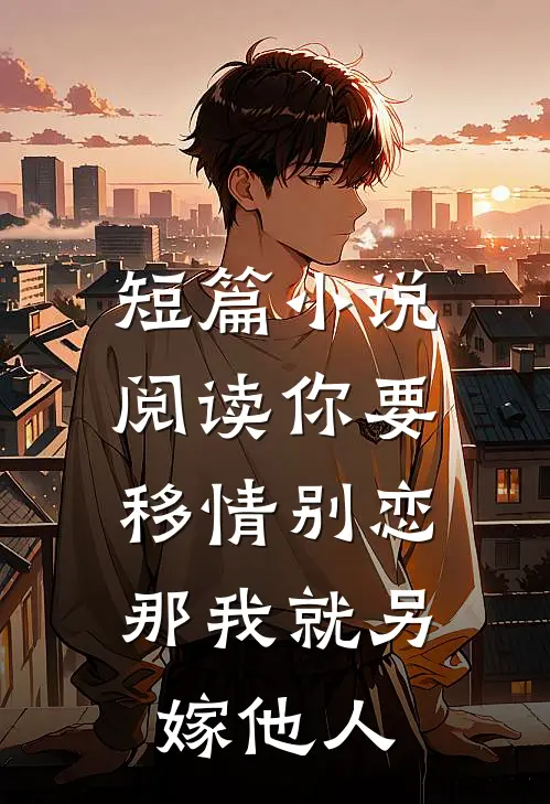 短篇小说阅读你要移情别恋,那我就另嫁他人