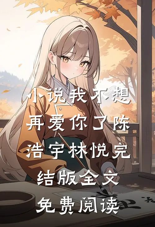 小说我不想再爱你了陈浩宇林悦完结版全文免费阅读