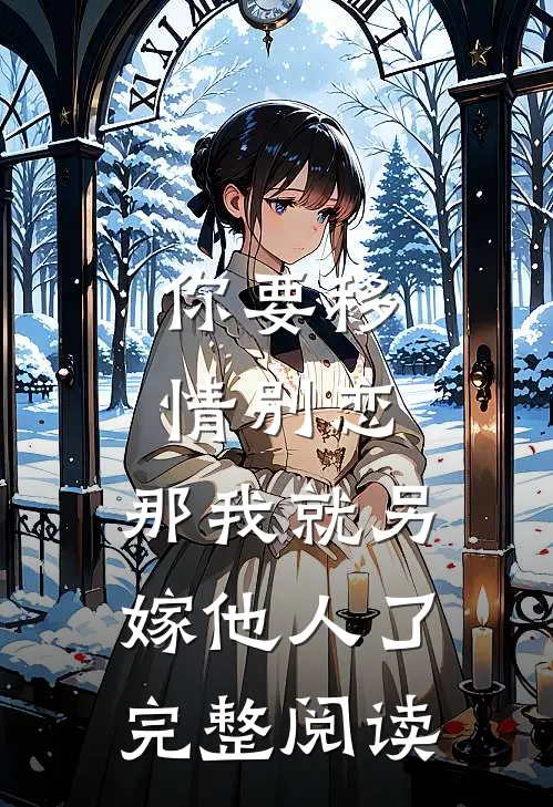你要移情别恋,那我就另嫁他人了完整阅读