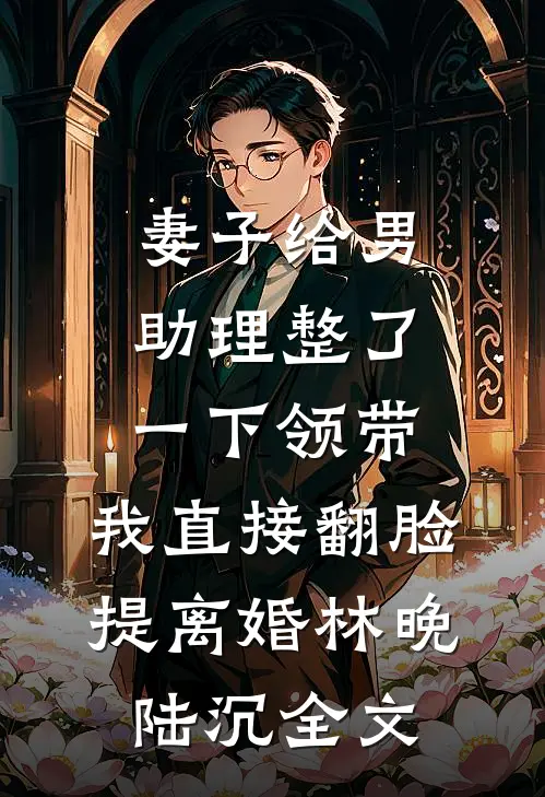 妻子给男助理整了一下领带，我直接翻脸提离婚林晚陆沉全文