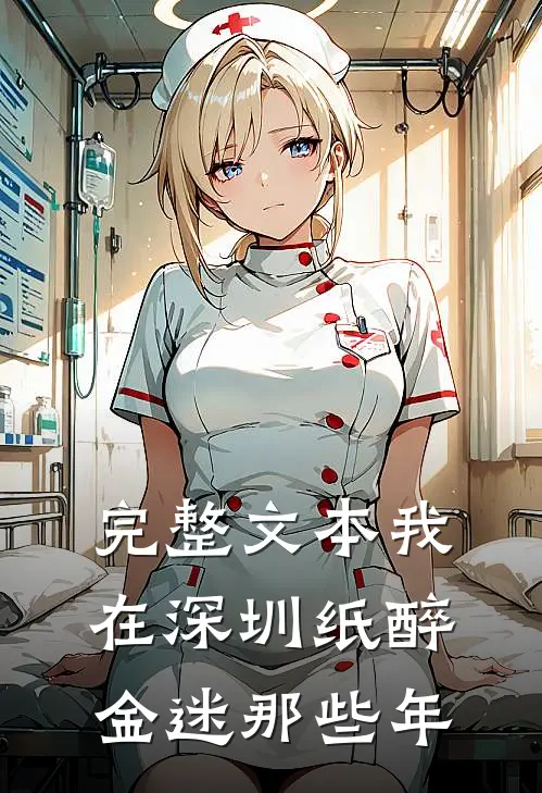 完整文本我在深圳纸醉金迷那些年
