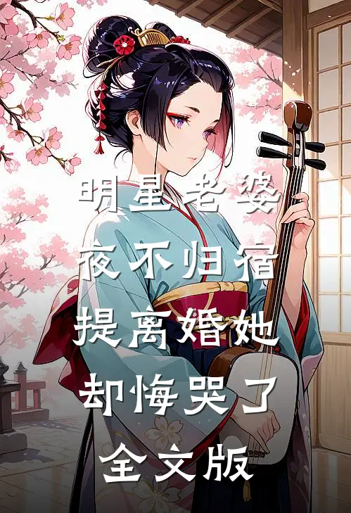 明星老婆夜不归宿，提离婚她却悔哭了全文版