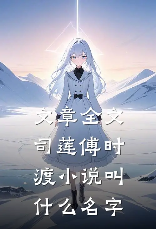 文章全文司莲傅时渡小说叫什么名字