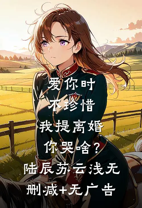 爱你时不珍惜，我提离婚你哭啥？陆辰苏云浅无删减+无广告