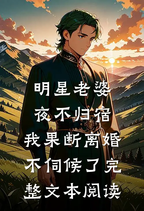 明星老婆夜不归宿，我果断离婚不伺候了完整文本阅读