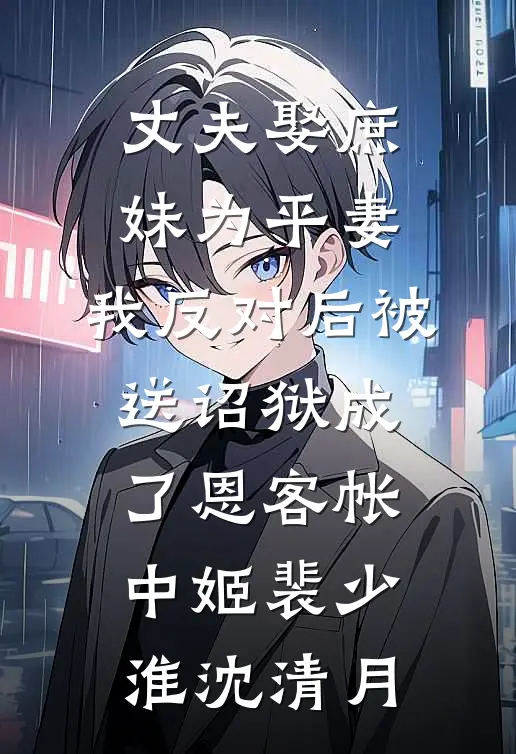 丈夫娶庶妹为平妻，我反对后被送诏狱成了恩客帐中姬裴少淮沈清月