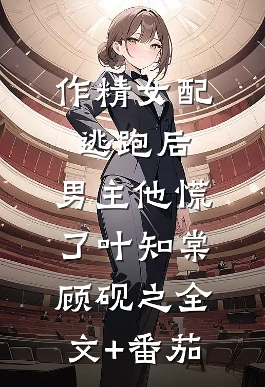 作精女配逃跑后，男主他慌了叶知棠顾砚之全文+番茄