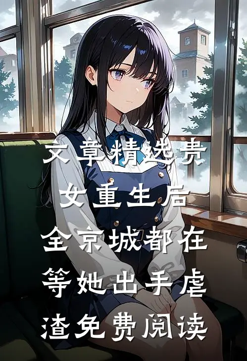 文章精选贵女重生后,全京城都在等她出手虐渣免费阅读