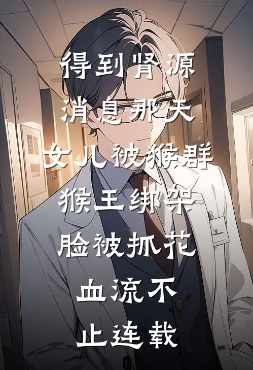 得到肾源消息那天，女儿被猴群猴王绑架脸被抓花，血流不止连载