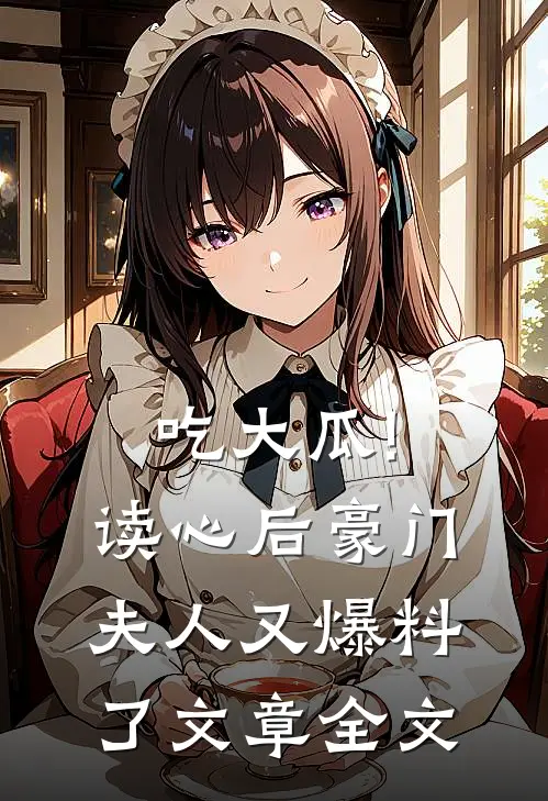 吃大瓜!读心后豪门夫人又爆料了文章全文
