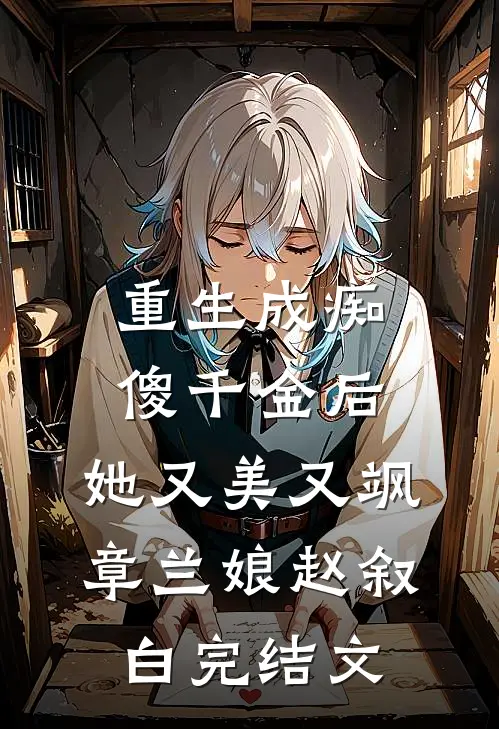 重生成痴傻千金后，她又美又飒章兰娘赵叙白完结文