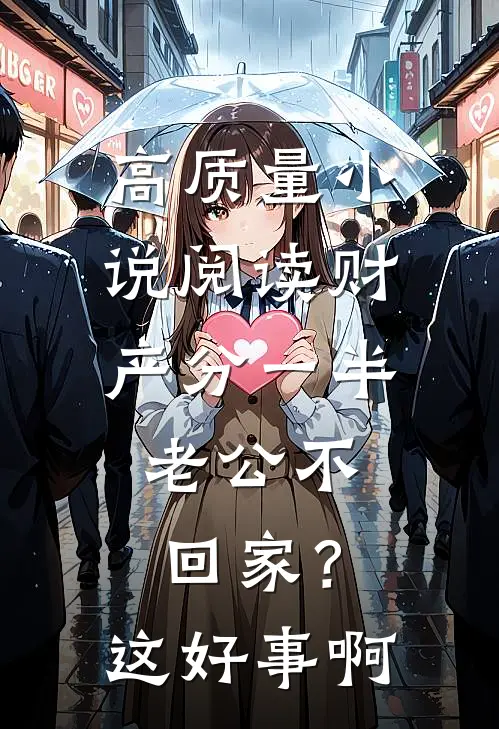 高质量小说阅读财产分一半，老公不回家？这好事啊