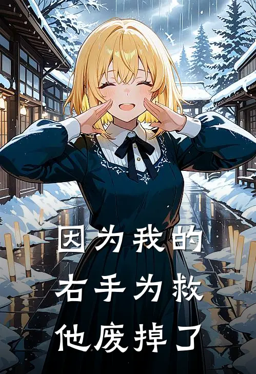 因为我的右手为救他废掉了英语
