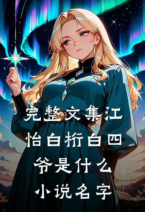 完整文集江怡白桁白四爷是什么小说名字