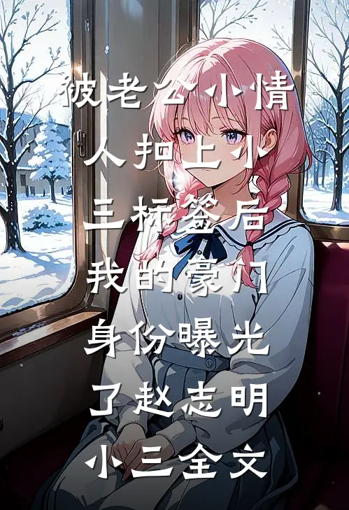 被老公小情人扣上小三标签后，我的豪门身份曝光了赵志明小三全文