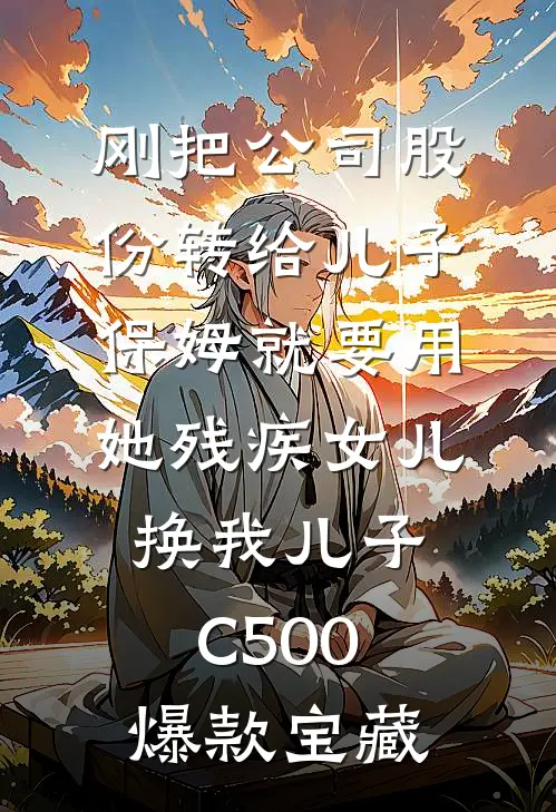 刚把公司股份转给儿子，保姆就要用她残疾女儿换我儿子C500爆款宝藏