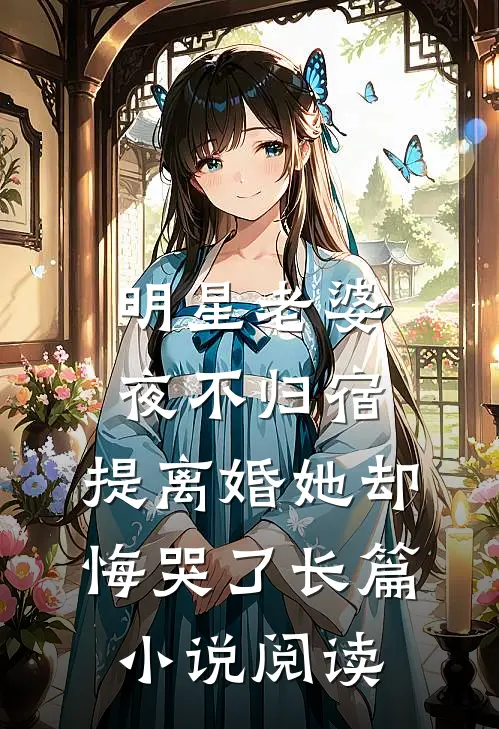 明星老婆夜不归宿，提离婚她却悔哭了长篇小说阅读